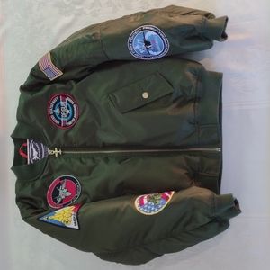 Up and Away USAF Type MA-1 Junior Girls Flight Jacket